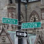 Boston street signs