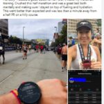 Facebook Post half marathon